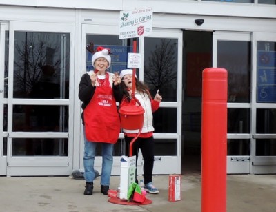 Salvation Army bell ringing